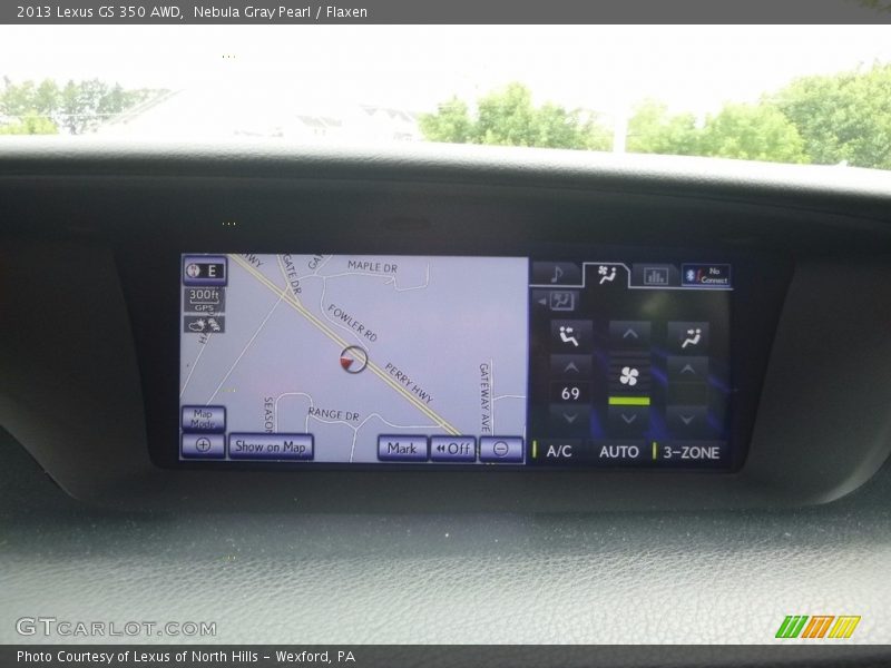 Nebula Gray Pearl / Flaxen 2013 Lexus GS 350 AWD
