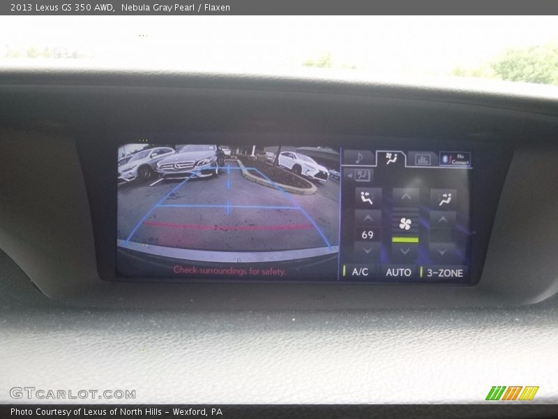 Nebula Gray Pearl / Flaxen 2013 Lexus GS 350 AWD