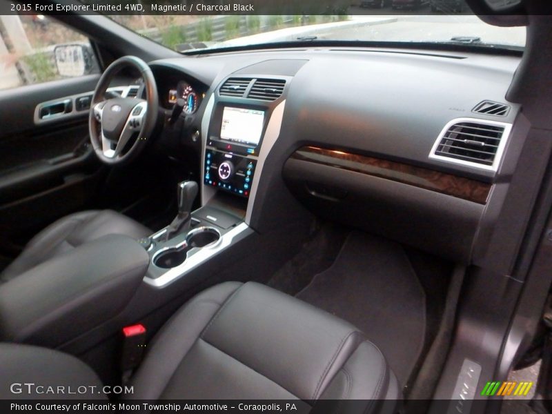 Magnetic / Charcoal Black 2015 Ford Explorer Limited 4WD