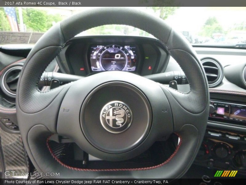  2017 4C Coupe Steering Wheel