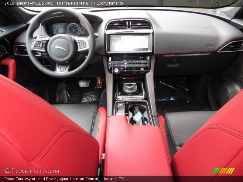 Dashboard of 2018 F-PACE S AWD