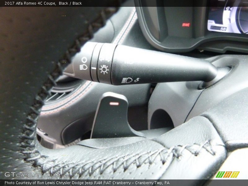 Controls of 2017 4C Coupe