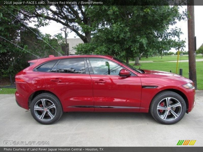  2018 F-PACE S AWD Firenze Red Metallic