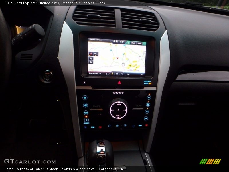 Magnetic / Charcoal Black 2015 Ford Explorer Limited 4WD