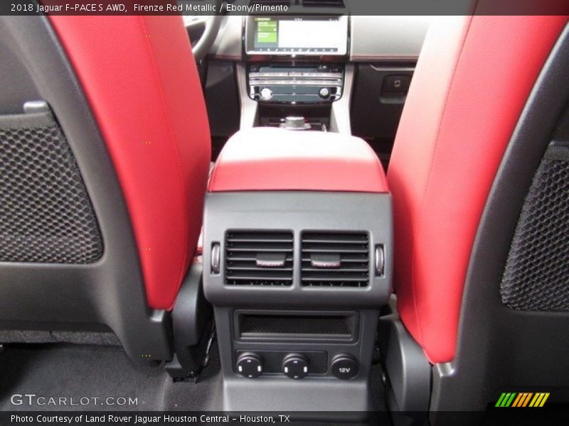 Firenze Red Metallic / Ebony/Pimento 2018 Jaguar F-PACE S AWD