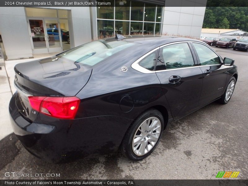 Black / Jet Black/Dark Titanium 2014 Chevrolet Impala LS