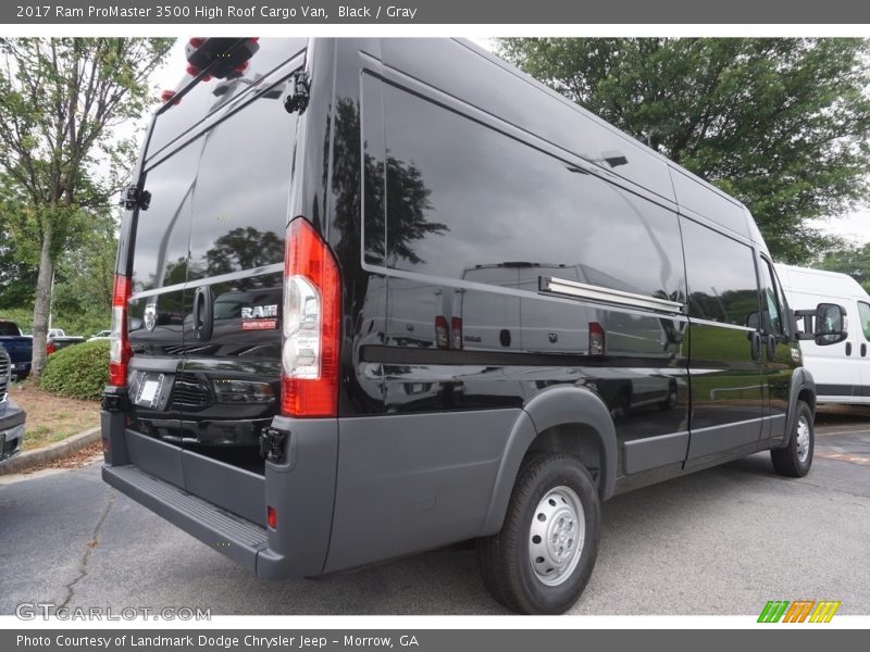 Black / Gray 2017 Ram ProMaster 3500 High Roof Cargo Van