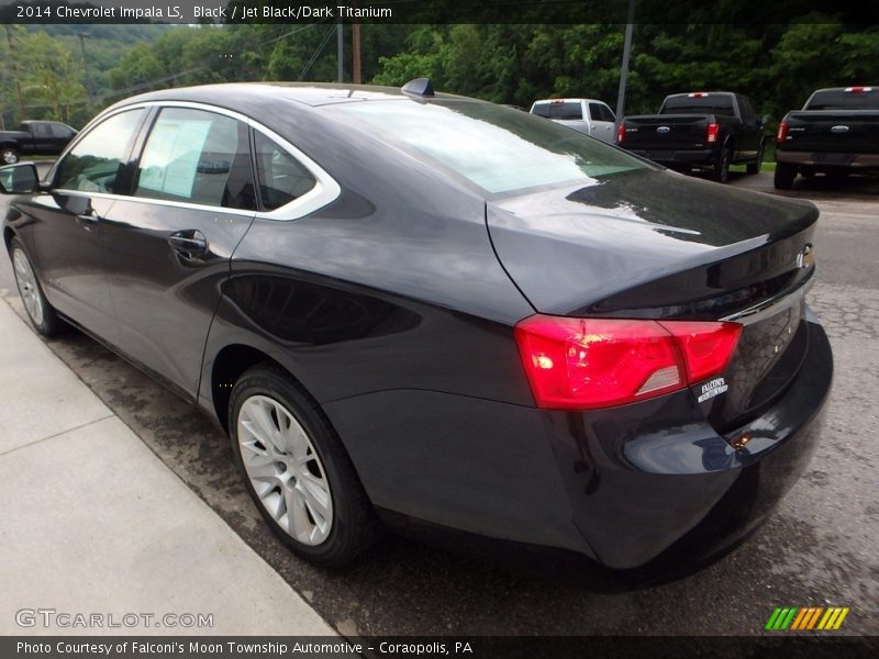 Black / Jet Black/Dark Titanium 2014 Chevrolet Impala LS