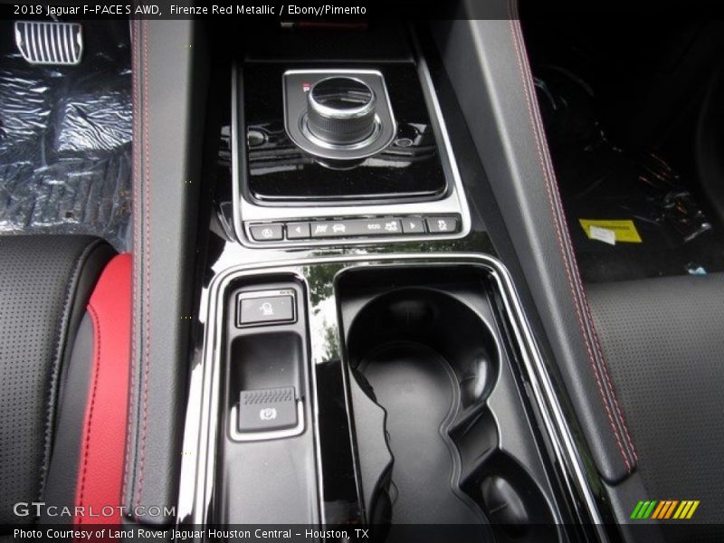 Controls of 2018 F-PACE S AWD