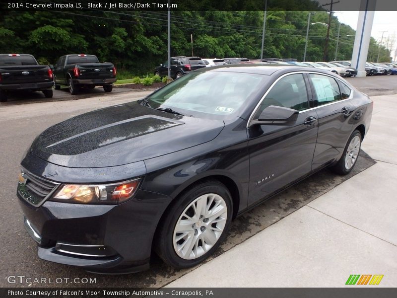 Black / Jet Black/Dark Titanium 2014 Chevrolet Impala LS