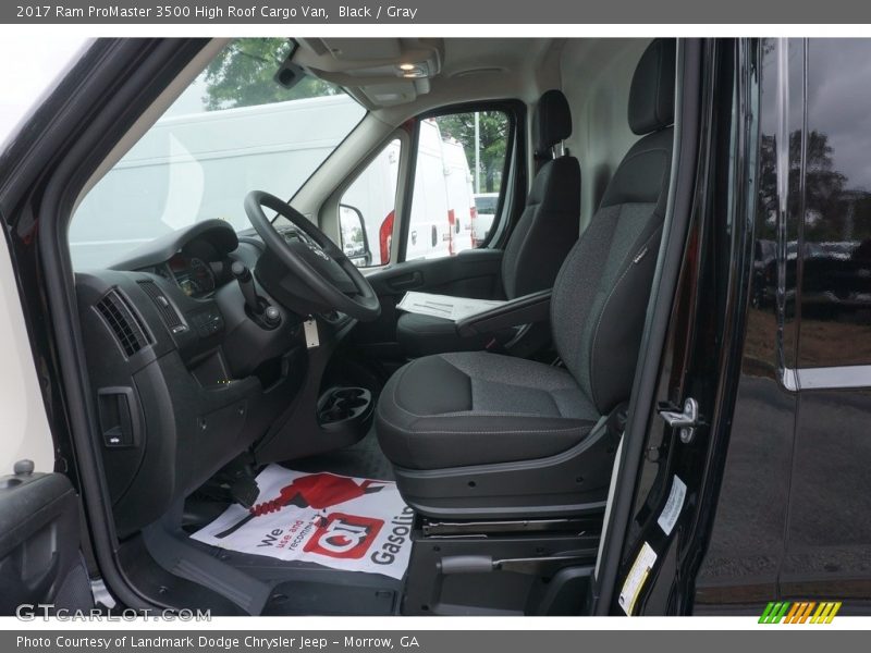 Black / Gray 2017 Ram ProMaster 3500 High Roof Cargo Van