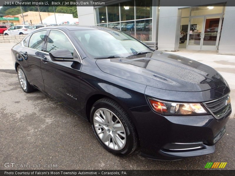 Black / Jet Black/Dark Titanium 2014 Chevrolet Impala LS