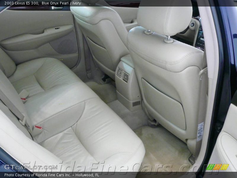 Blue Onyx Pearl / Ivory 2003 Lexus ES 300