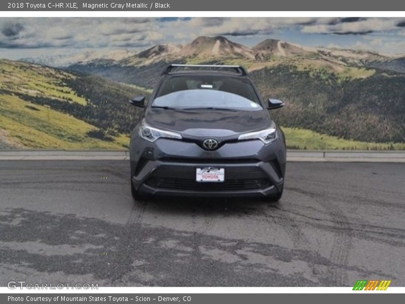 Magnetic Gray Metallic / Black 2018 Toyota C-HR XLE
