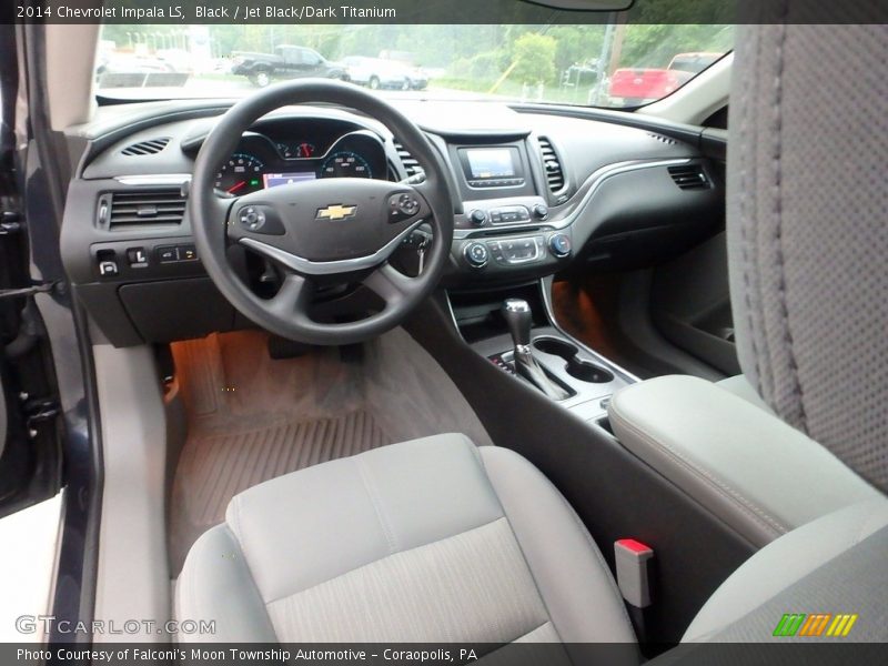 Black / Jet Black/Dark Titanium 2014 Chevrolet Impala LS