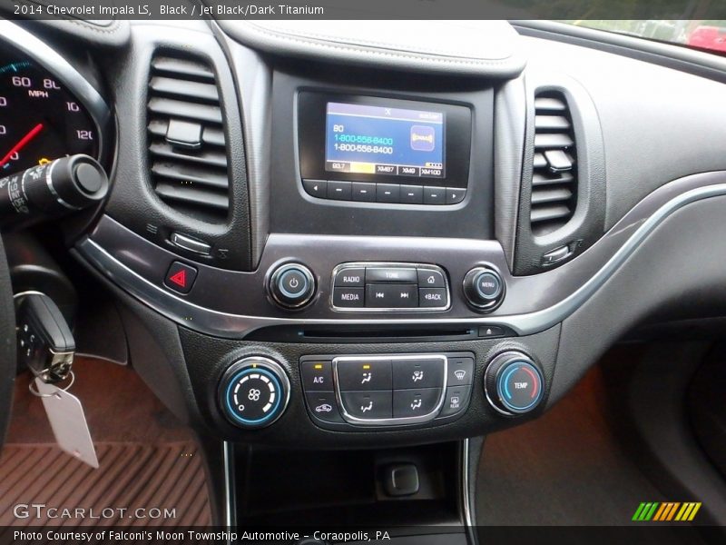 Black / Jet Black/Dark Titanium 2014 Chevrolet Impala LS