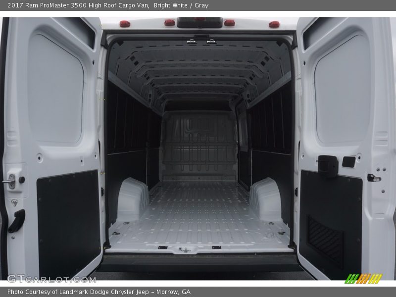 Bright White / Gray 2017 Ram ProMaster 3500 High Roof Cargo Van