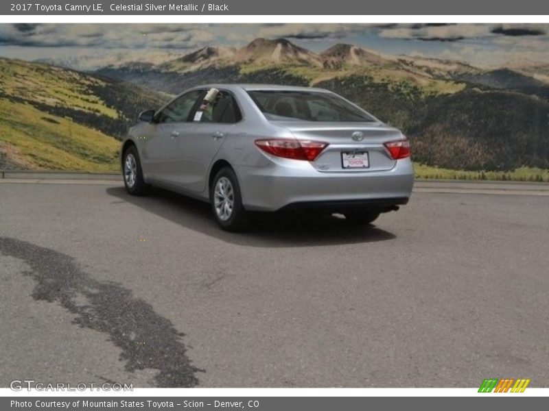 Celestial Silver Metallic / Black 2017 Toyota Camry LE