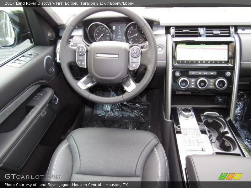 Farallon Black / Ebony/Ebony 2017 Land Rover Discovery First Edition