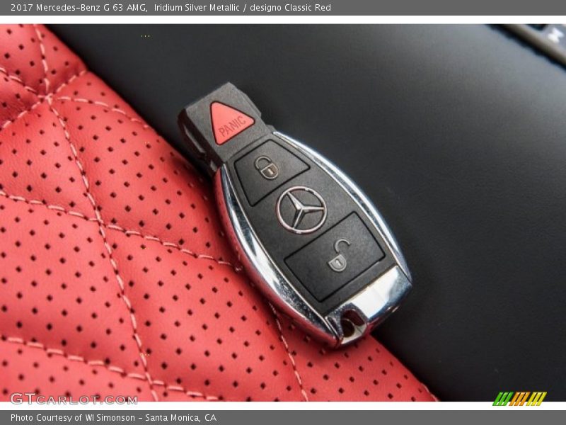 Keys of 2017 G 63 AMG