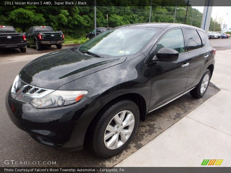 Super Black / Black 2011 Nissan Murano S AWD