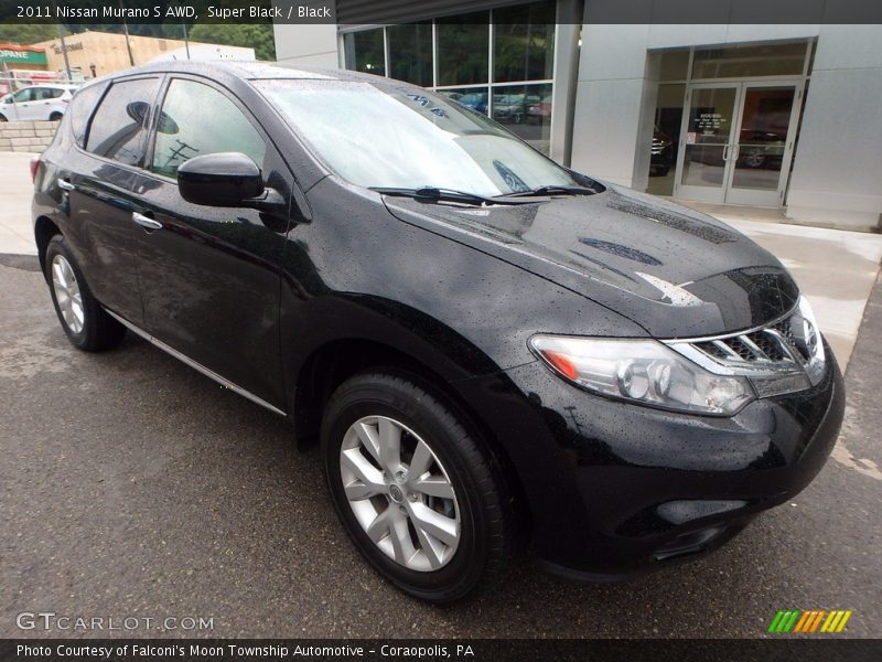 Super Black / Black 2011 Nissan Murano S AWD