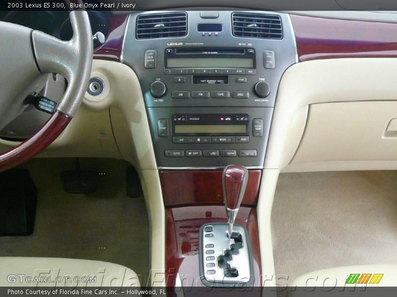 Blue Onyx Pearl / Ivory 2003 Lexus ES 300