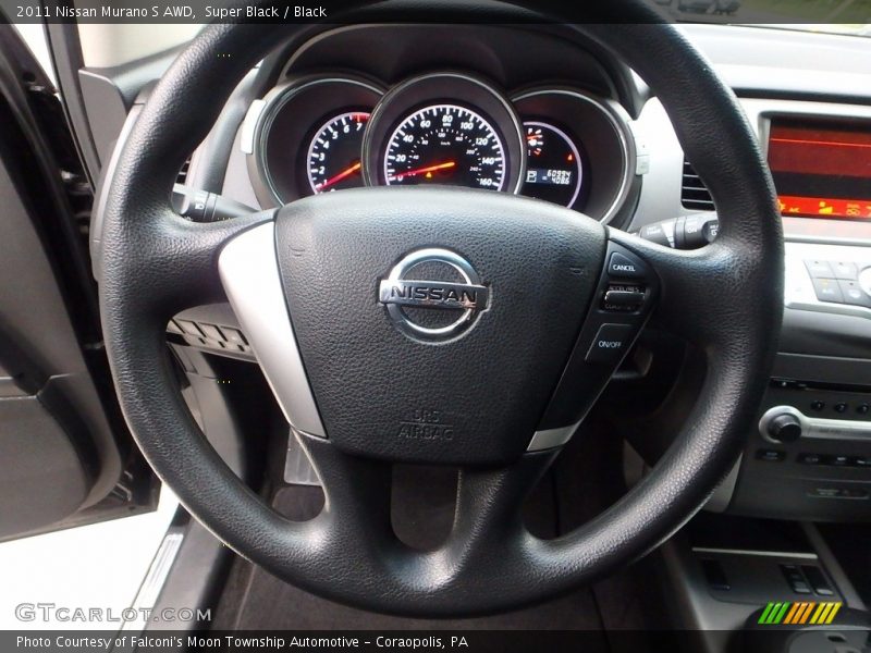 Super Black / Black 2011 Nissan Murano S AWD