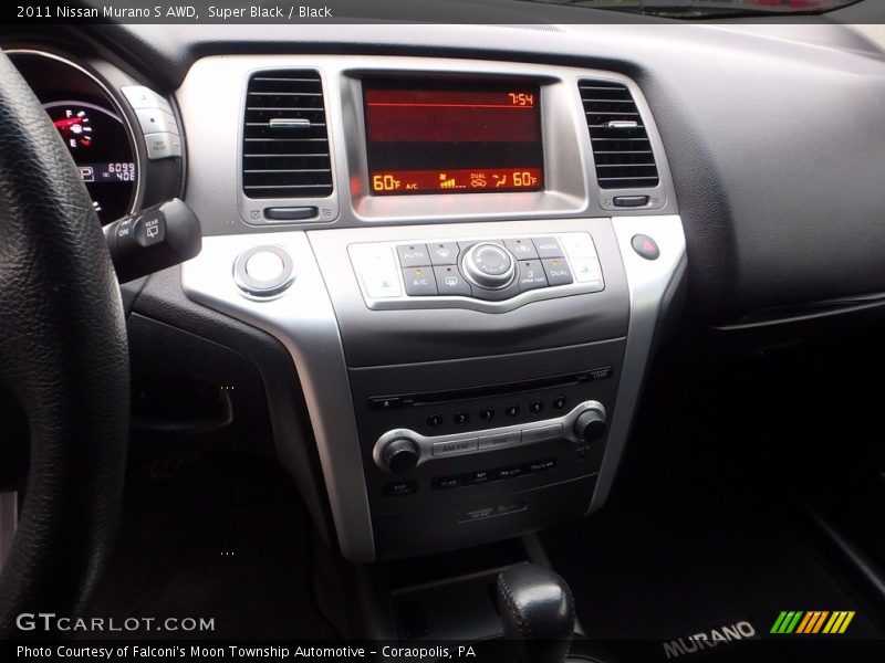 Super Black / Black 2011 Nissan Murano S AWD