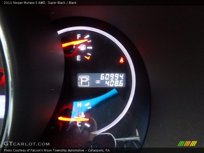 Super Black / Black 2011 Nissan Murano S AWD