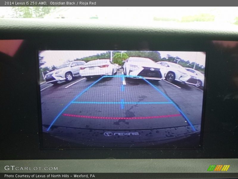 Obsidian Black / Rioja Red 2014 Lexus IS 250 AWD