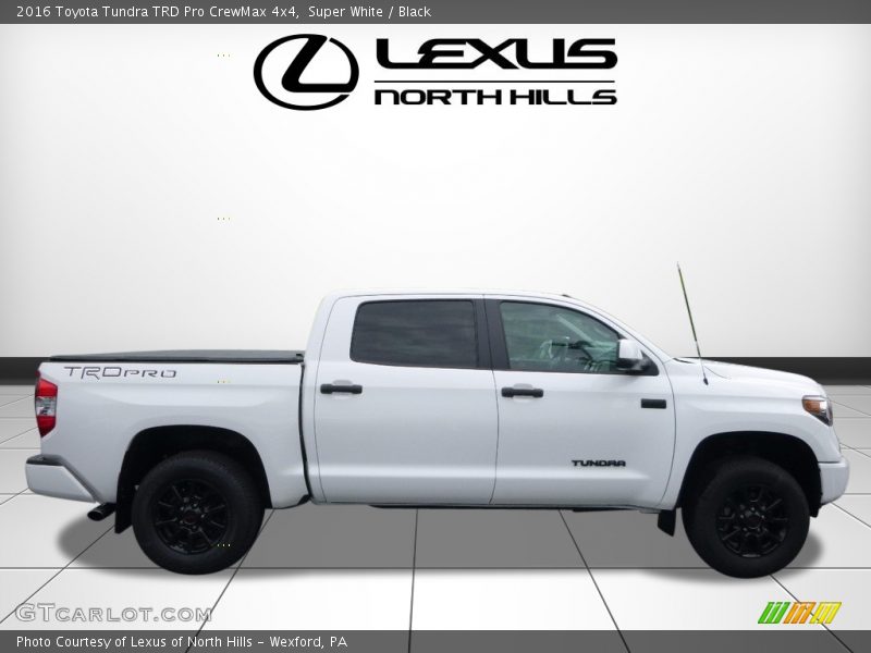 Super White / Black 2016 Toyota Tundra TRD Pro CrewMax 4x4
