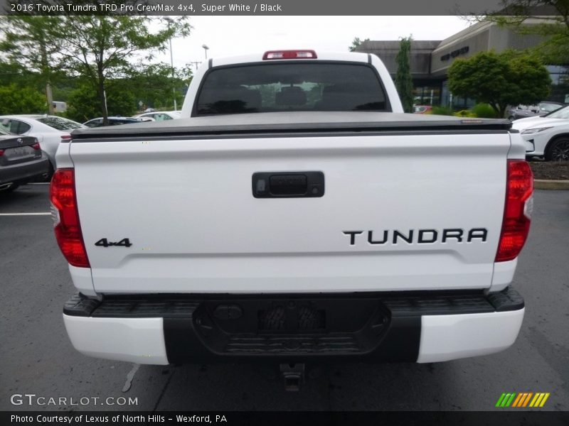 Super White / Black 2016 Toyota Tundra TRD Pro CrewMax 4x4