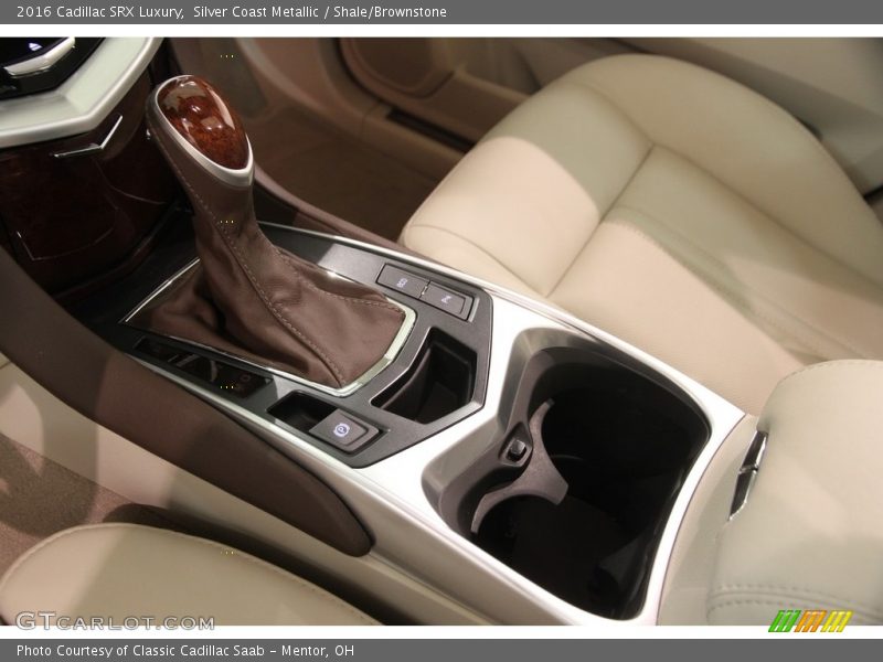 Silver Coast Metallic / Shale/Brownstone 2016 Cadillac SRX Luxury