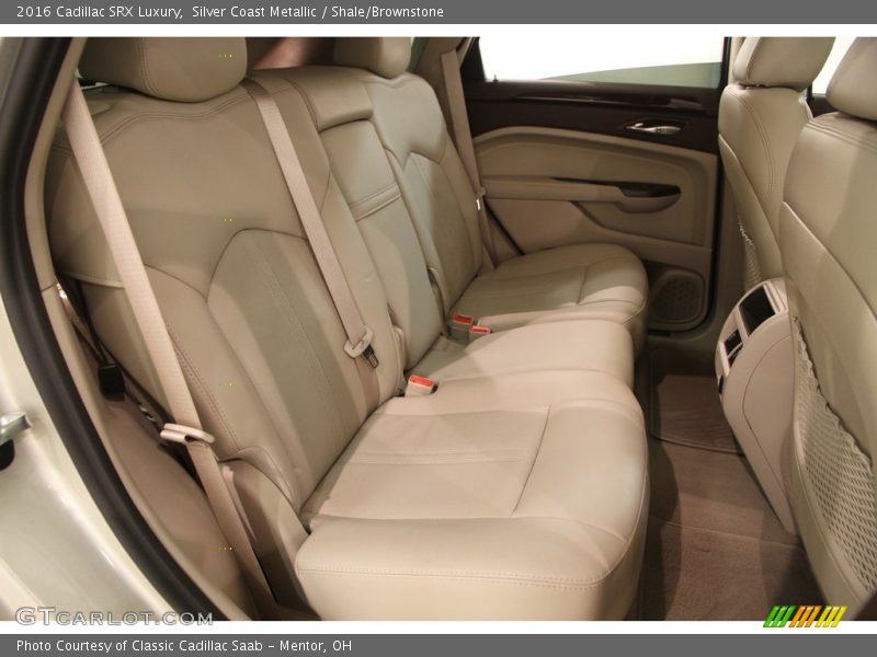 Silver Coast Metallic / Shale/Brownstone 2016 Cadillac SRX Luxury