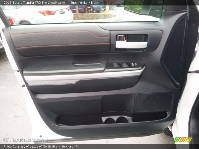 Super White / Black 2016 Toyota Tundra TRD Pro CrewMax 4x4