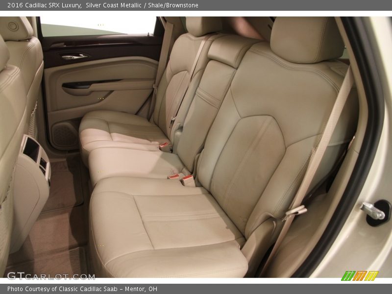 Silver Coast Metallic / Shale/Brownstone 2016 Cadillac SRX Luxury