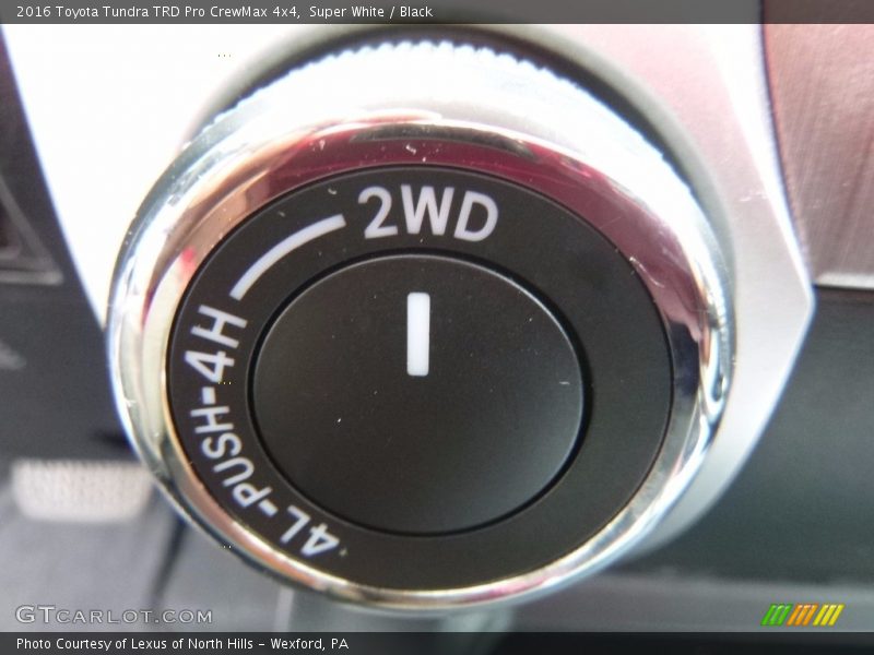 Super White / Black 2016 Toyota Tundra TRD Pro CrewMax 4x4