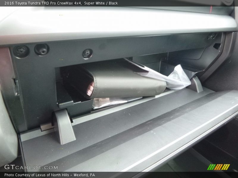Super White / Black 2016 Toyota Tundra TRD Pro CrewMax 4x4