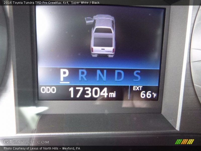 Super White / Black 2016 Toyota Tundra TRD Pro CrewMax 4x4