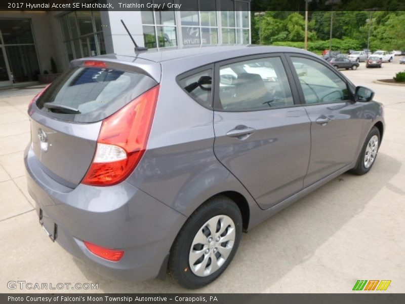 Triathlon Gray / Gray 2017 Hyundai Accent SE Hatchback
