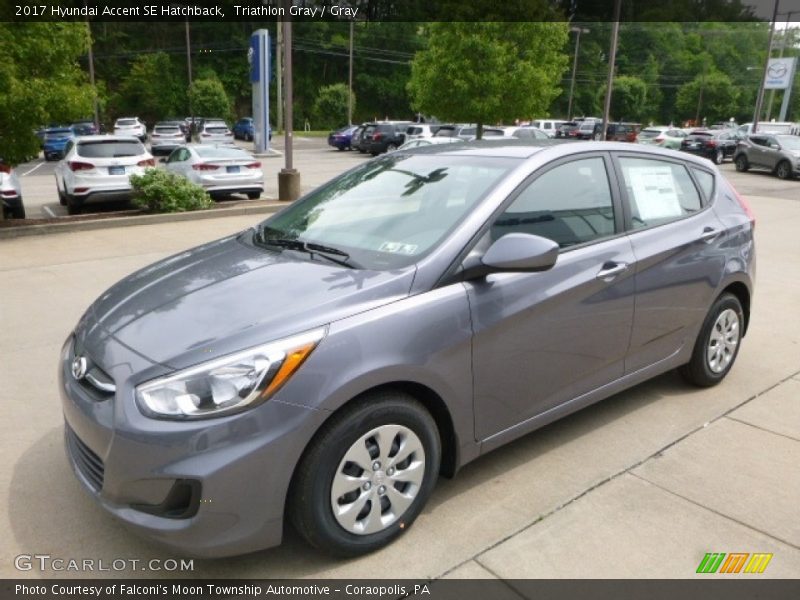 Triathlon Gray / Gray 2017 Hyundai Accent SE Hatchback