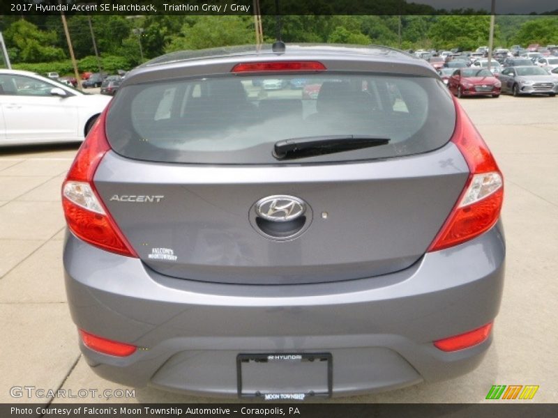 Triathlon Gray / Gray 2017 Hyundai Accent SE Hatchback