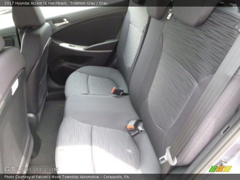 Triathlon Gray / Gray 2017 Hyundai Accent SE Hatchback