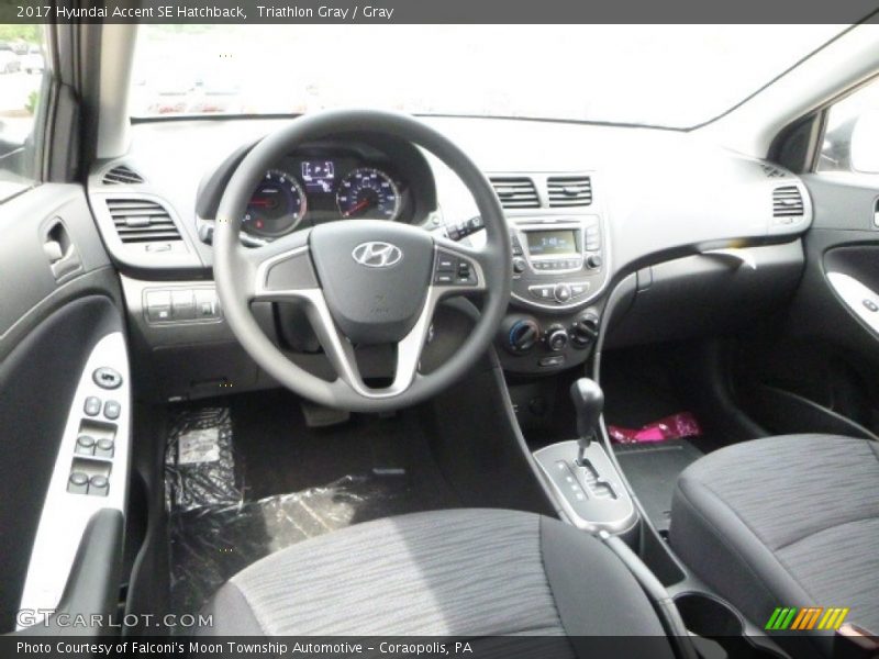 Triathlon Gray / Gray 2017 Hyundai Accent SE Hatchback