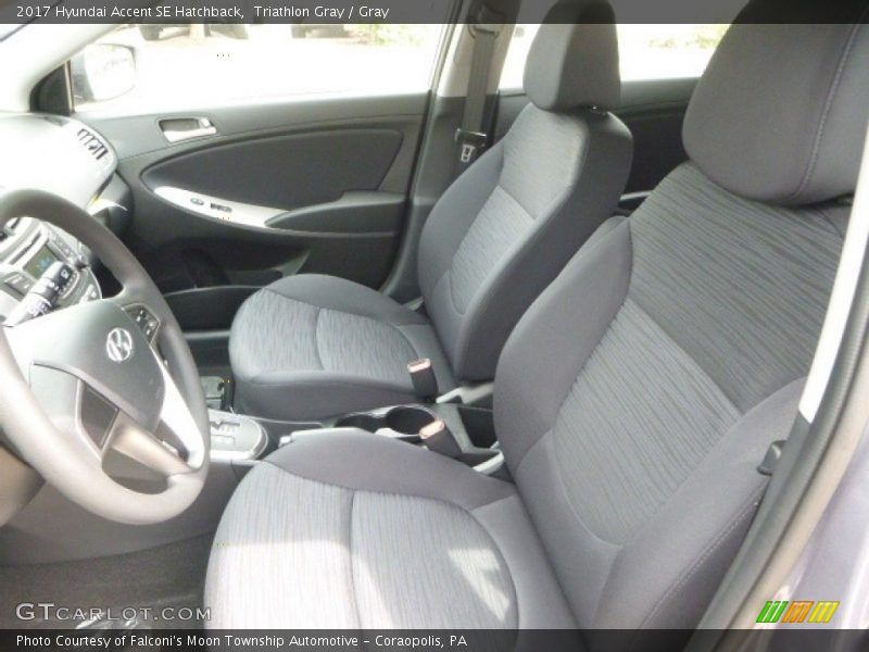Triathlon Gray / Gray 2017 Hyundai Accent SE Hatchback