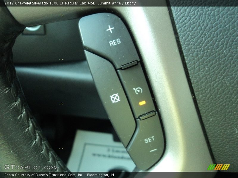 Summit White / Ebony 2012 Chevrolet Silverado 1500 LT Regular Cab 4x4