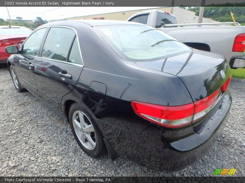 Nighthawk Black Pearl / Ivory 2003 Honda Accord EX Sedan