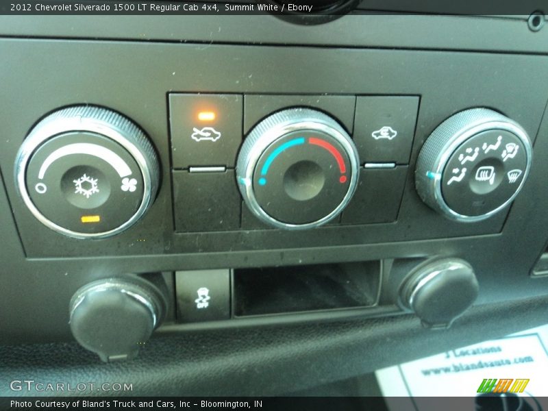 Summit White / Ebony 2012 Chevrolet Silverado 1500 LT Regular Cab 4x4