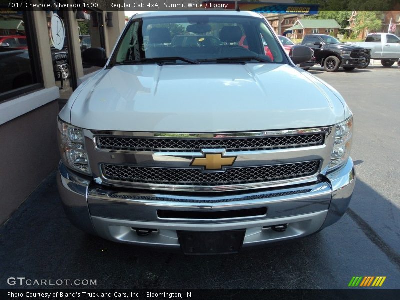 Summit White / Ebony 2012 Chevrolet Silverado 1500 LT Regular Cab 4x4
